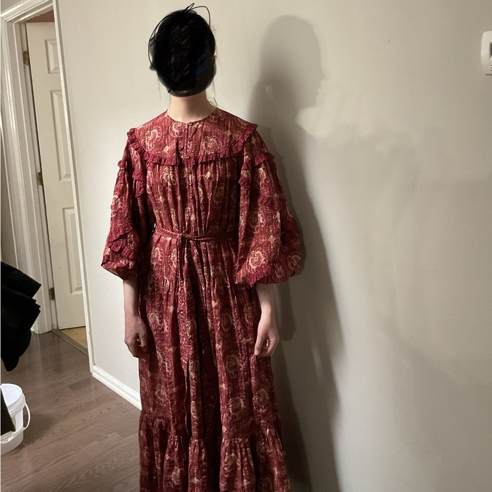 NWT ulla Johnson floral midi maxi dress size 4